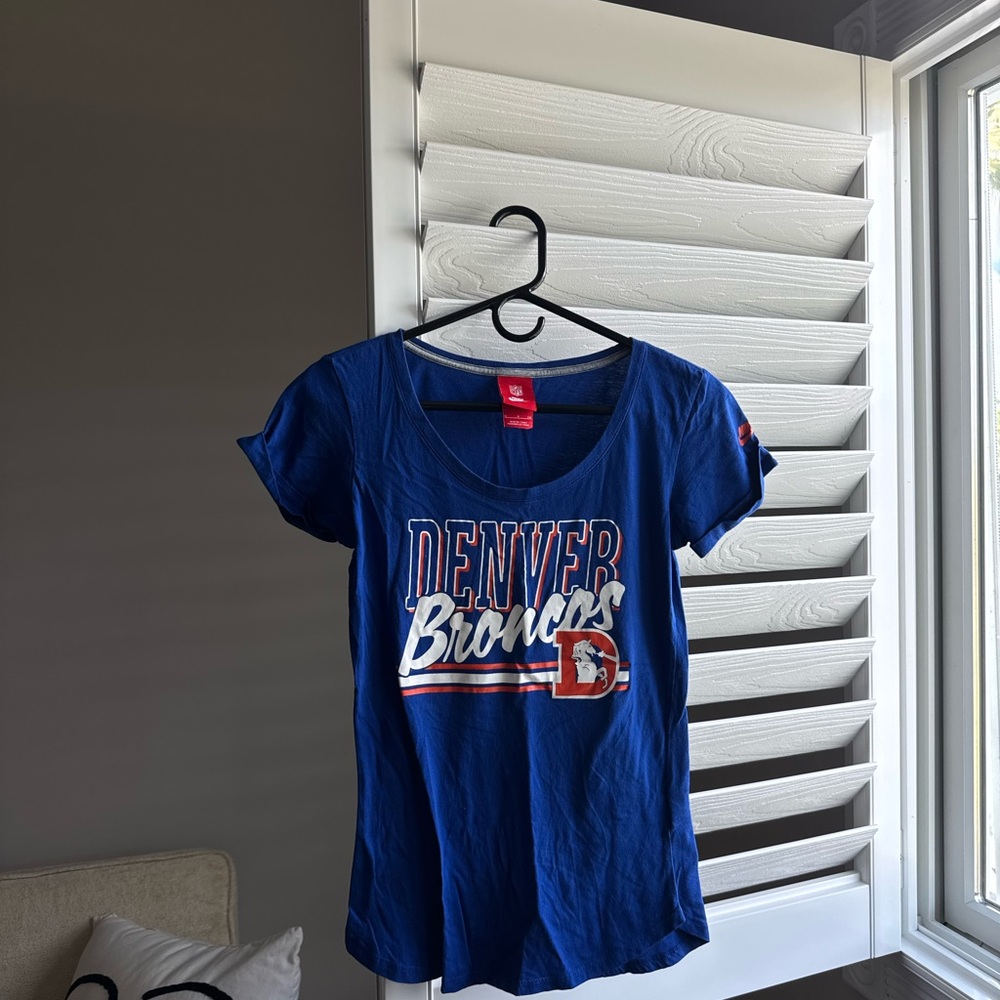 Nike Blue Denver Broncos Graphic Tee